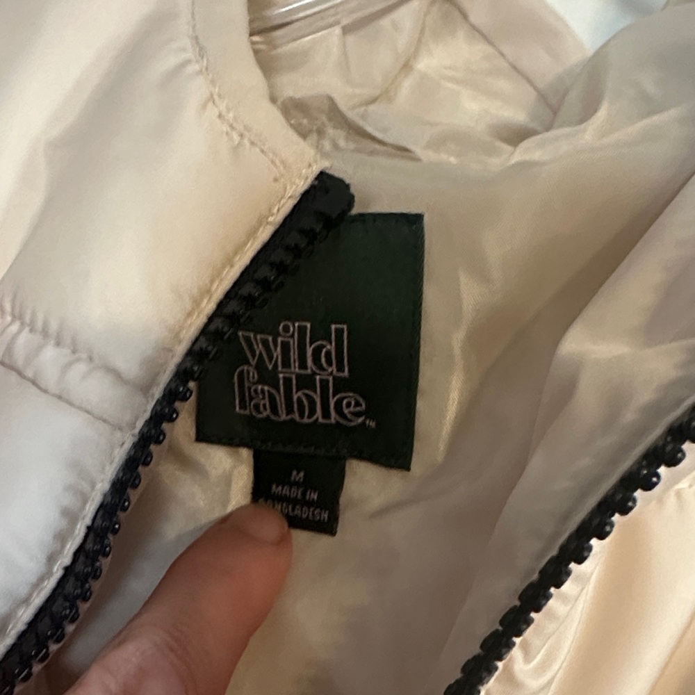 Cream Puffer Jacket - Picture 2 of 3
